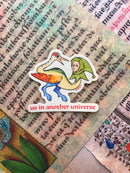 Us in Another Universe Medieval Sticker-7