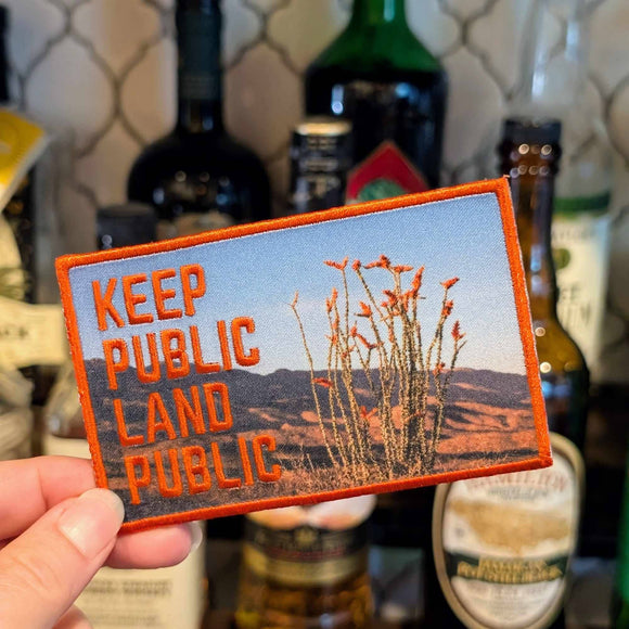 Keep Public Land Public Patch