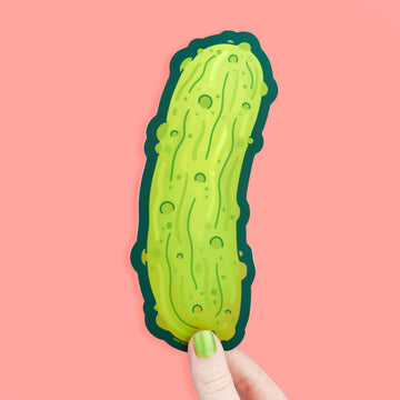 Juicy Dill Pickle Sticker