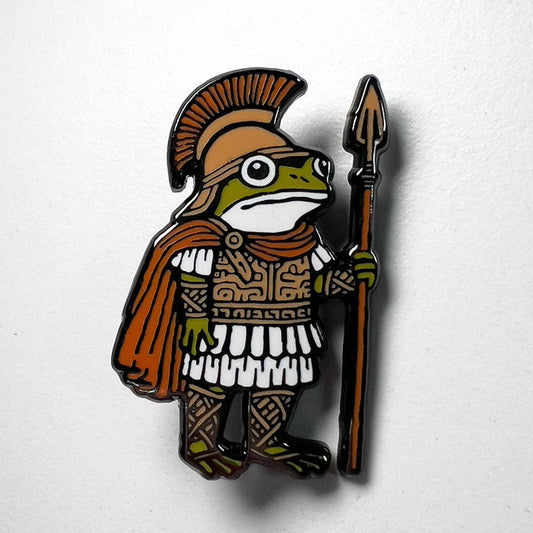 Roman Frog Pin