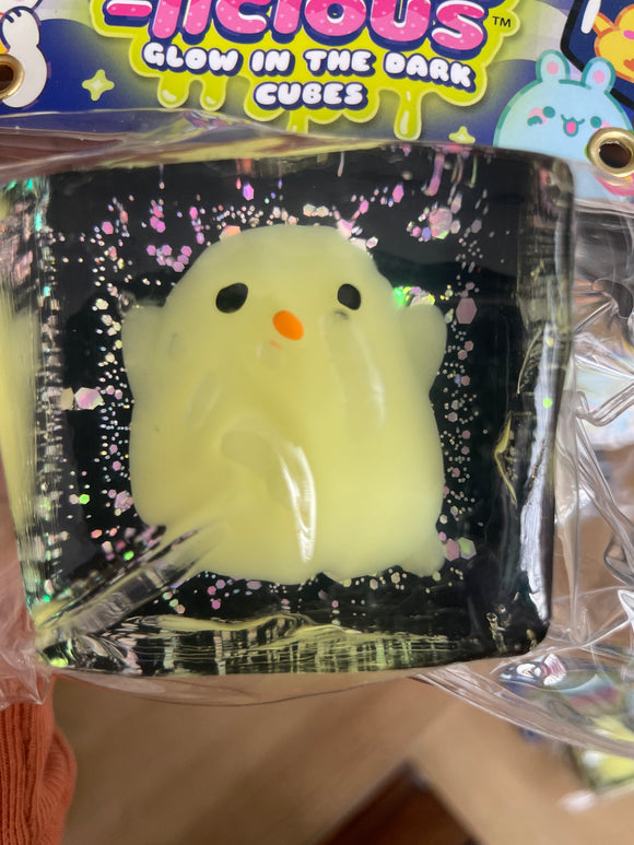 Taba-licious Glow in the Dark Cubes Squishies