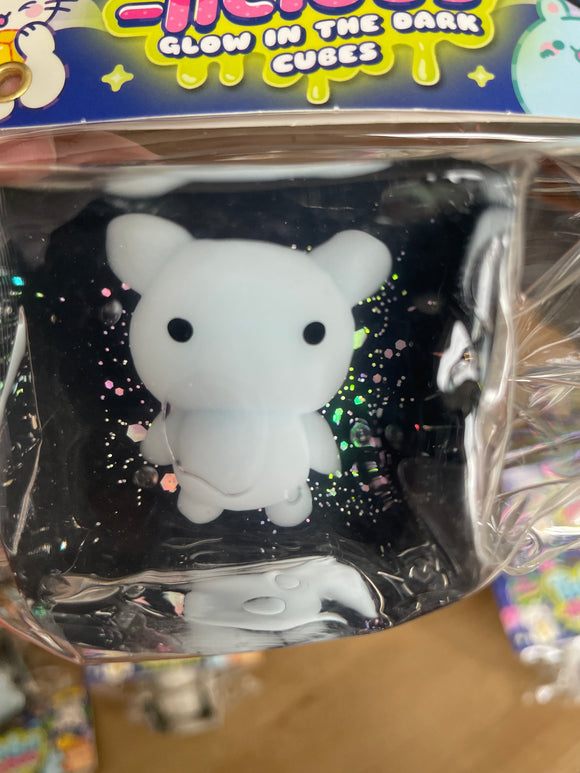 Taba-licious Glow in the Dark Cubes Squishies