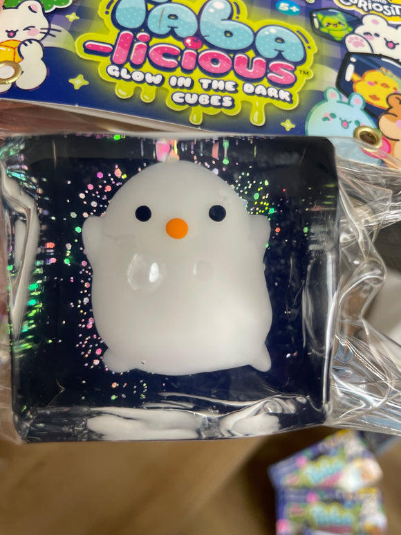 Taba-licious Glow in the Dark Cubes Squishies