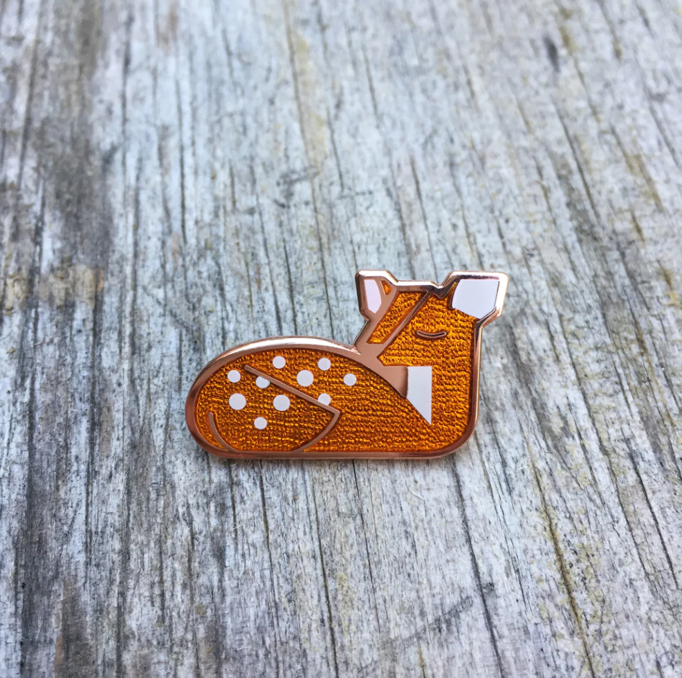 Goldie Fawn Deer Enamel Pin