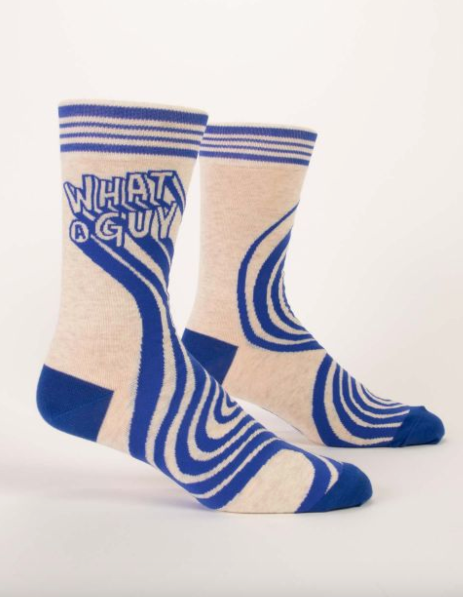 What a Guy Men's Crew Socks