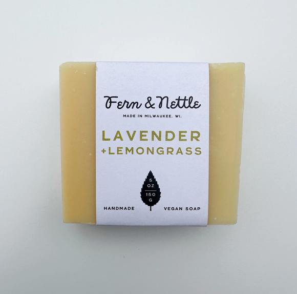 Fern and Nettle Soap