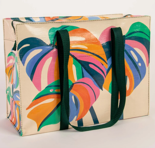 Monstera Shoulder Tote