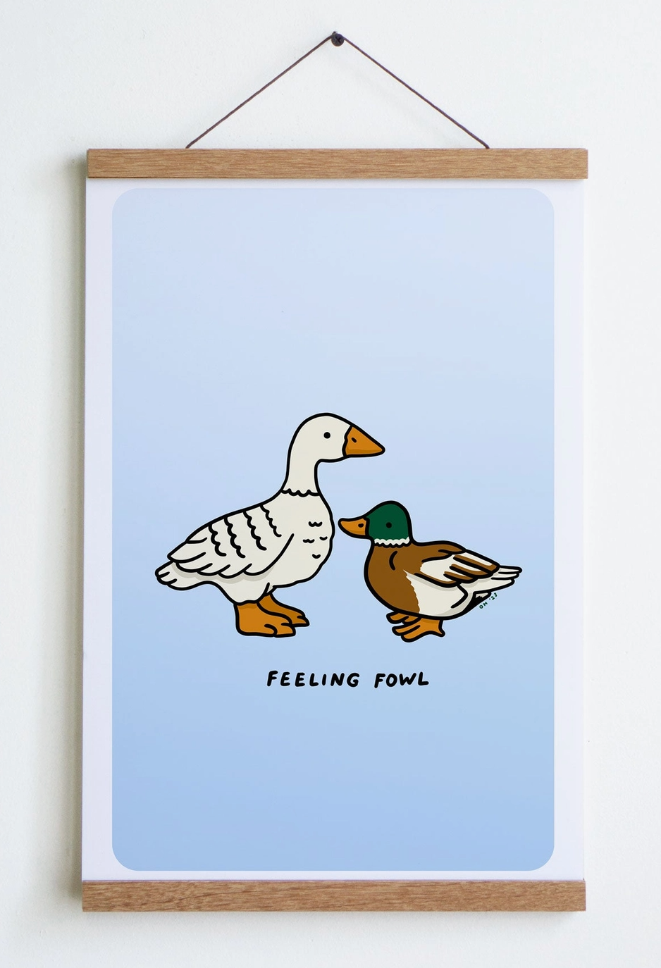 Feeling Fowl Print - 0