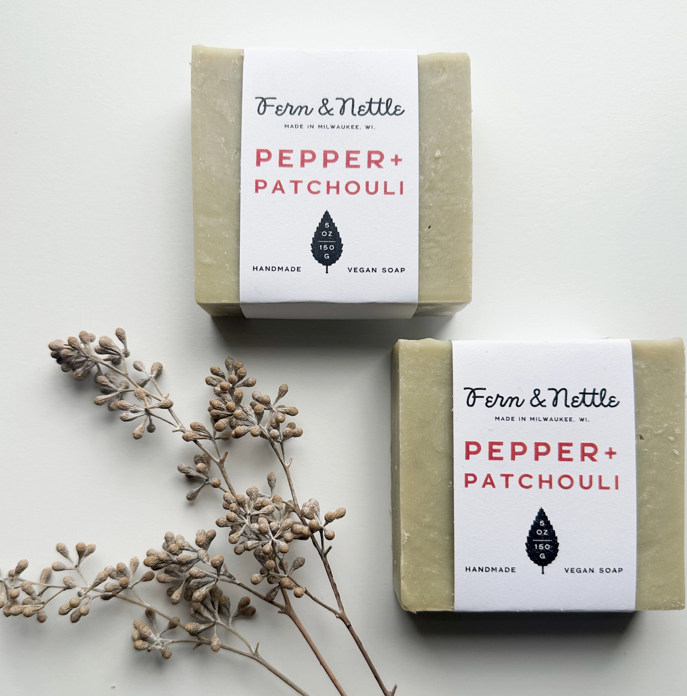 Fern and Nettle Soap