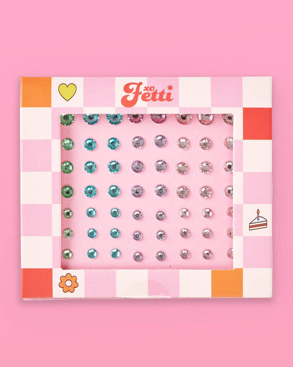 Pastel Applique Gem Set