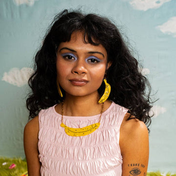 Ripe Banana Statement Necklace - 0