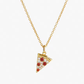 Slice 14k Plated Necklace