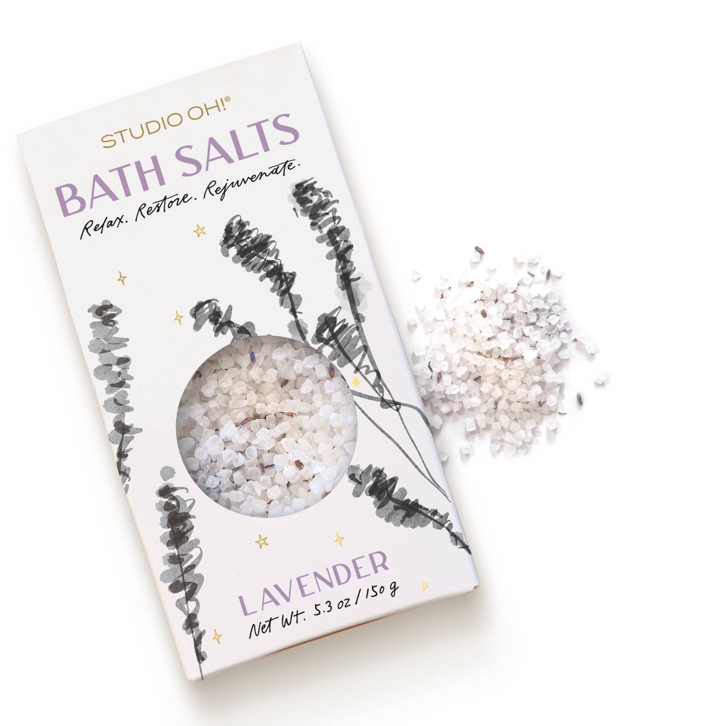 Lavender Scented Bath Salts