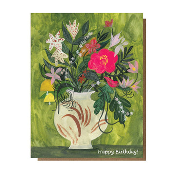 Happy Birthday Wildflowers Card