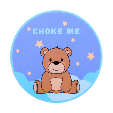 Choke Me Bear Sticker - 0