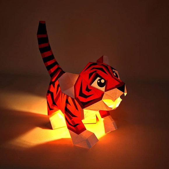 Baby Tiger PaperCraft Art Kit