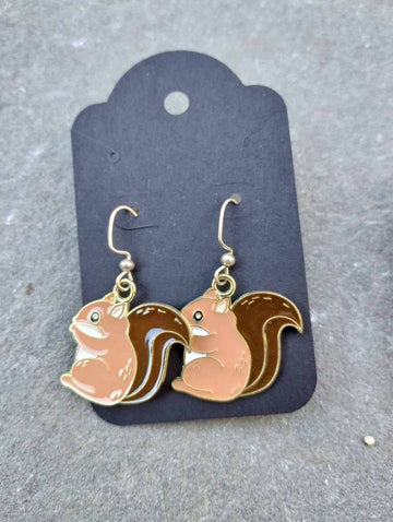 Squirrel! Earrings
