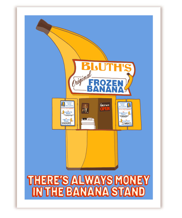 Arrested Development Banana Stand Card