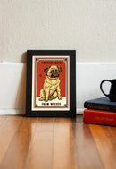 From Wolves Pug Print-2
