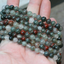 Gemstone Round Bead Bracelets-19