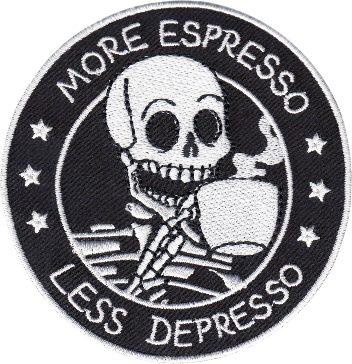 More Espresso Less Depresso Patch