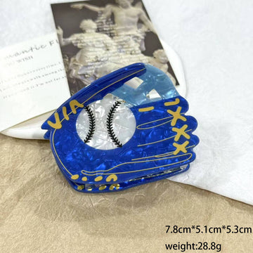 Crew Baseball Mitt Hair Claw