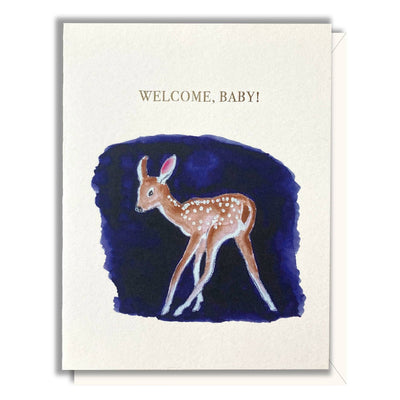Fawn Baby Card