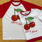 Cherry Bomb Raglan Tee