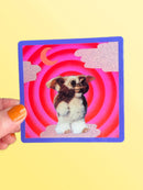 Mogwai On the Move Sticker-1