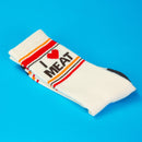 I <3 Meat Gym Crew Socks-6