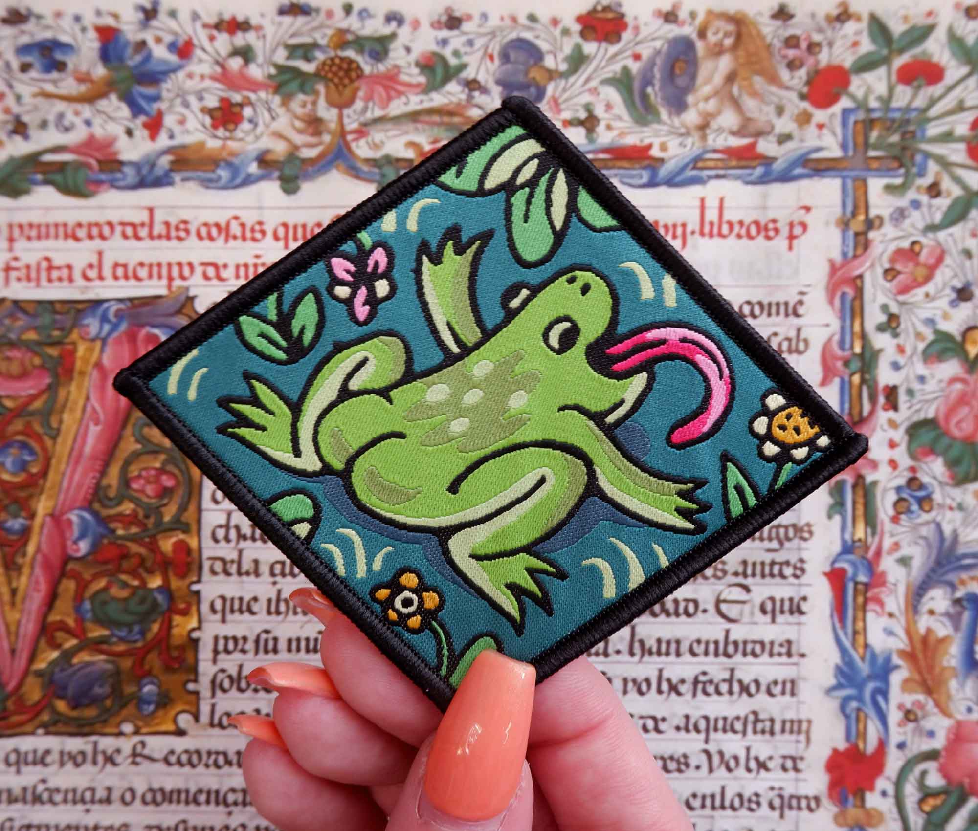 Big Booty Frog Patch