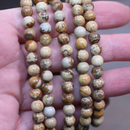 Gemstone Round Bead Bracelets-44