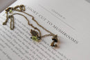 Toadstool Mushroom Charm Necklace-7