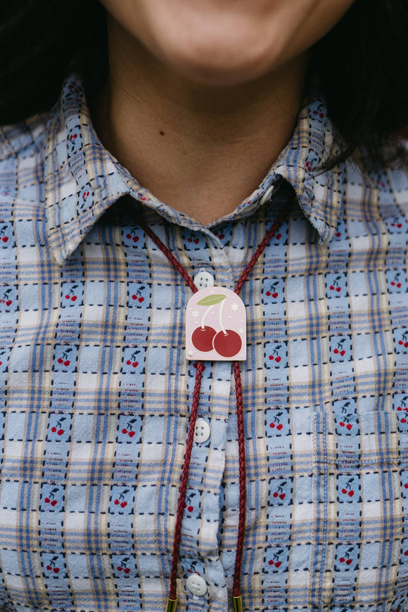 Cherry Arch Bolo Tie