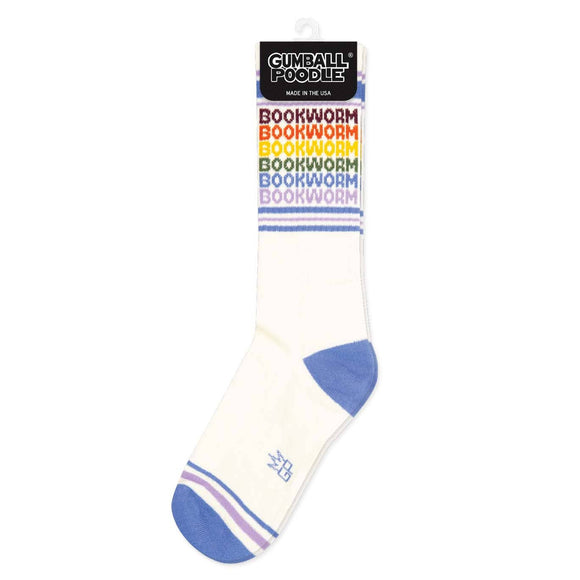 Bookworm Gym Crew Socks