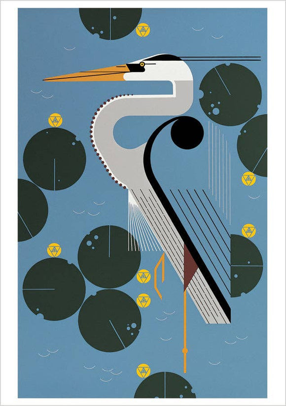 Herondipity Charley Harper Notecard