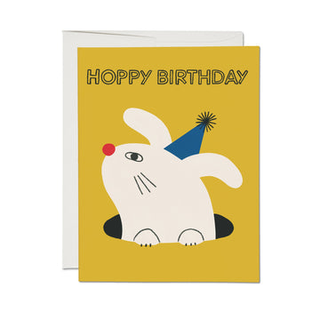Hoppy Birthday Bunny Card