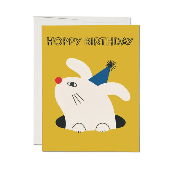 Hoppy Birthday Bunny Card
