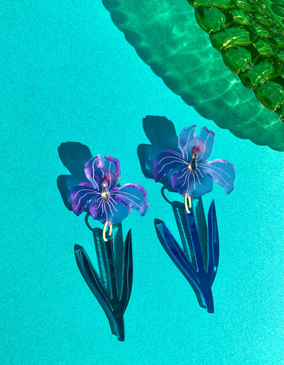 Irises Earrings