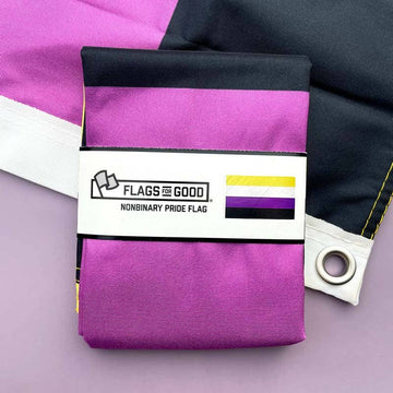 Non-binary Pride Flag - 0