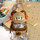 Red Panda Plush Backpack-2