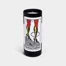 Tarot High Priestess Candle - Pomegranate, Berries + Patchouli Scent-2