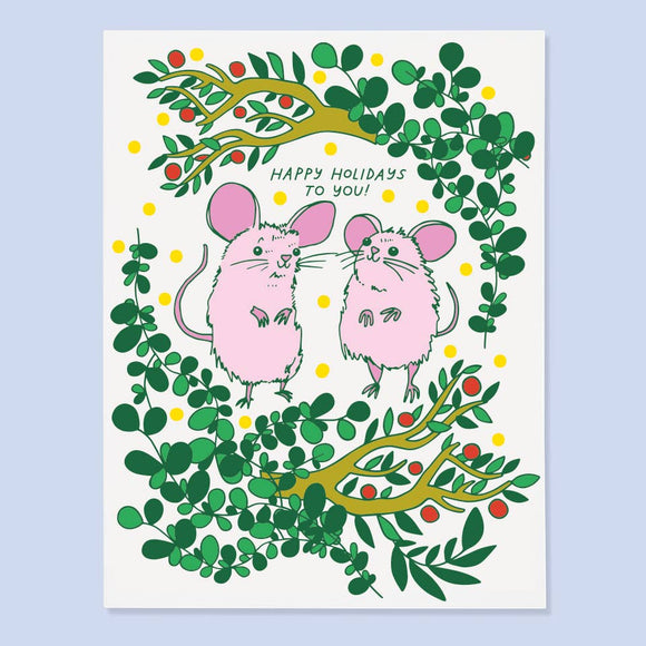 Holiday Mice Card (Set of 6)