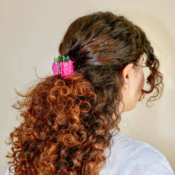Mini Raspberry Hair Claw Clip - 0