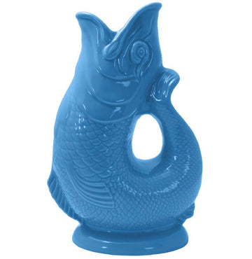 Sea Blue Gluggle Mini Jug