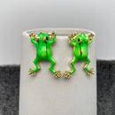 Tree Frog Post Earrings-1