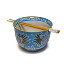 Flowers Bowl w/ Chopsticks-2