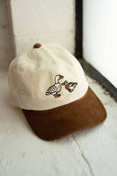 Fowl Two-Tone Corduroy Dad Hat-1