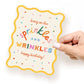 Sprinkles and Wrinkles Birthday Card