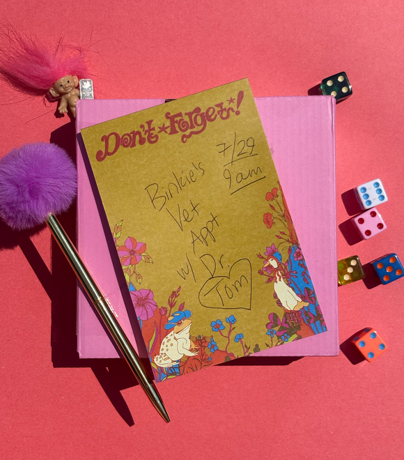 Don't Forget! Memo Notepad